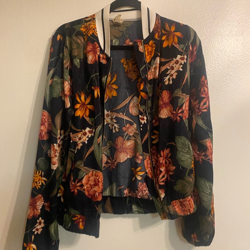 Gimmicks Hawaiian Bomber Jacket